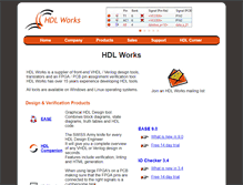 Tablet Screenshot of hdlworks.com